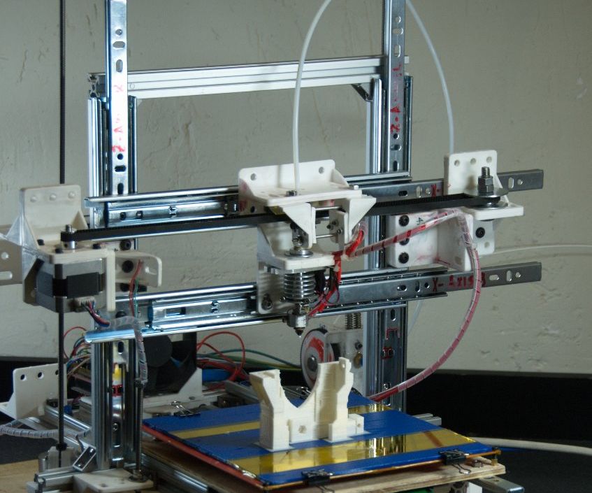 A Low Cost 3D Printer With Basic Tools