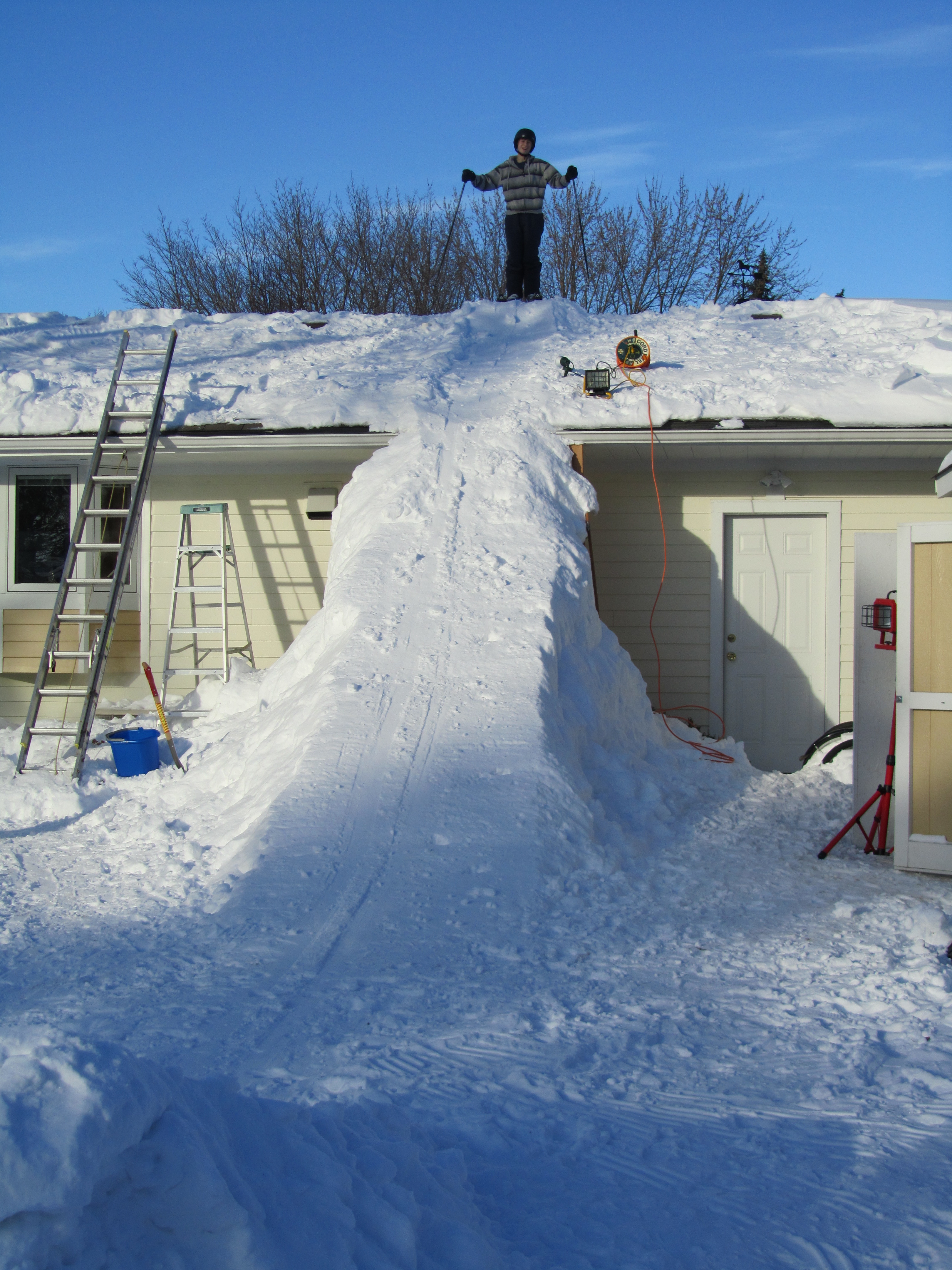 Giant Snow Ramp