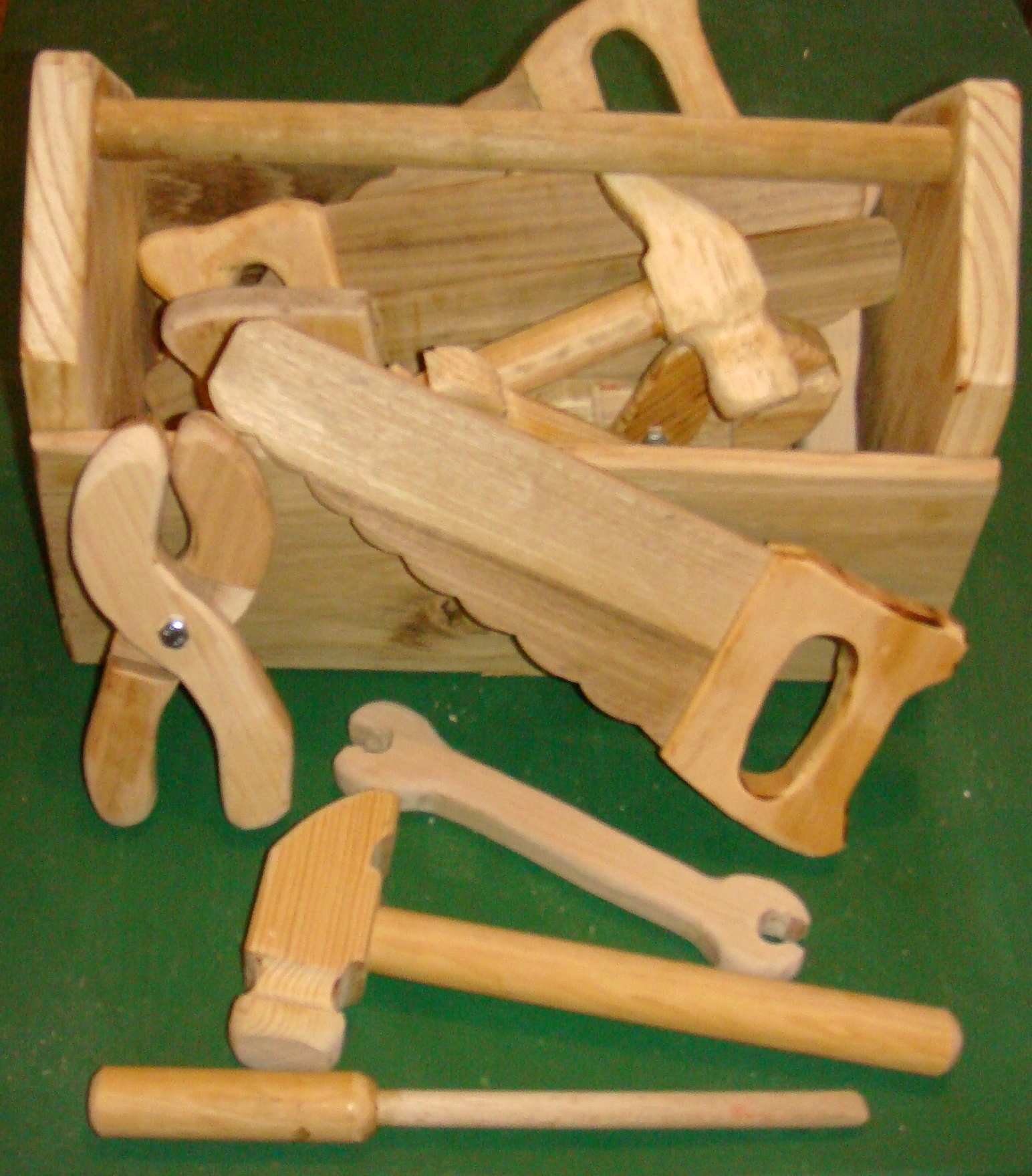 Kids Wooden Tool Set UPDATED New Tool