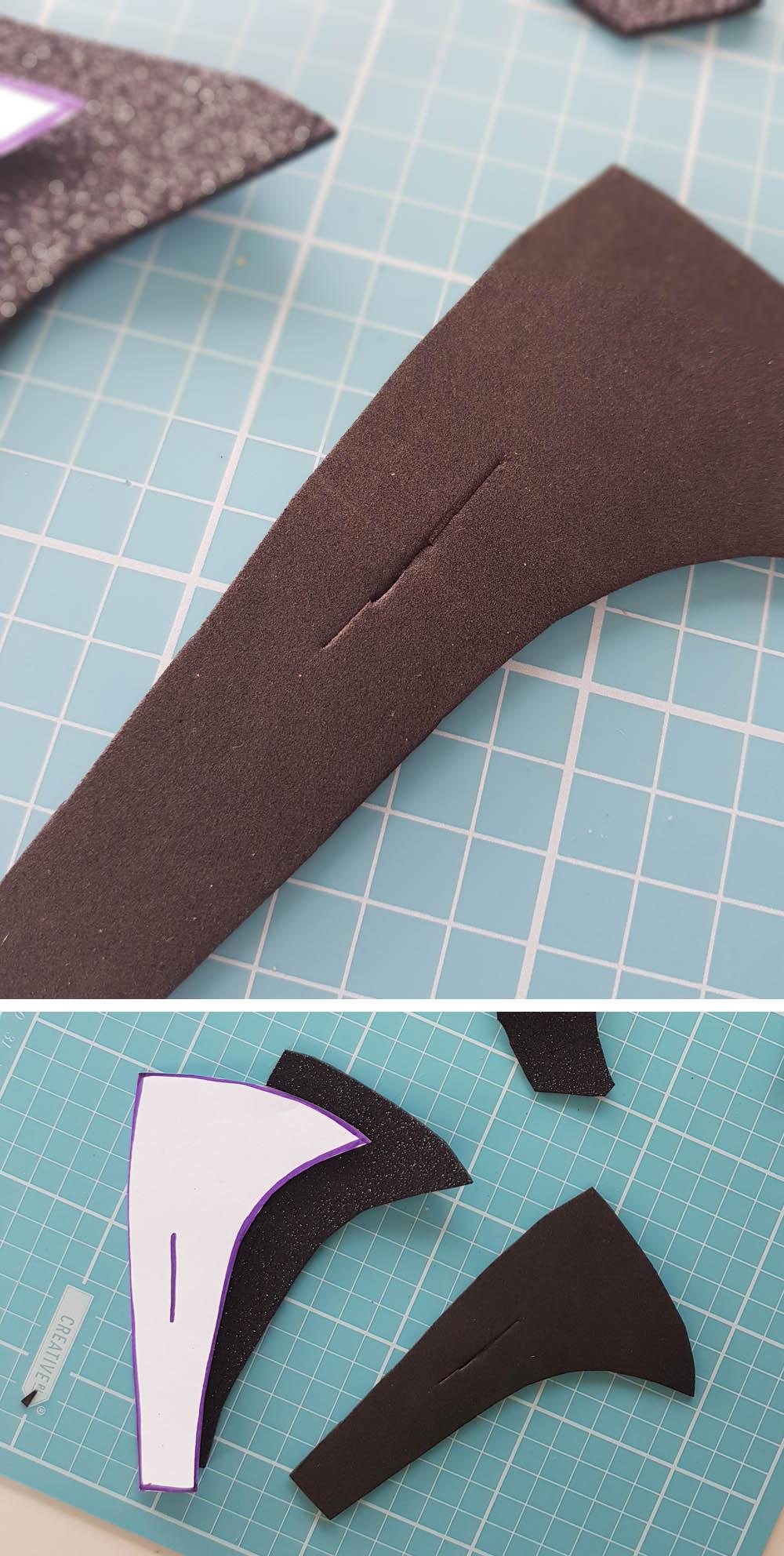 vampirina no sew fancy dress up halloween disney diy headband hair  vampire tutorial mum crafts 4.jpg