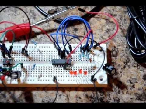 Electronic Tutorial: A Detailed Tutorial On The 74LS93 Decade Counter IC - Learn To Count In Binary!