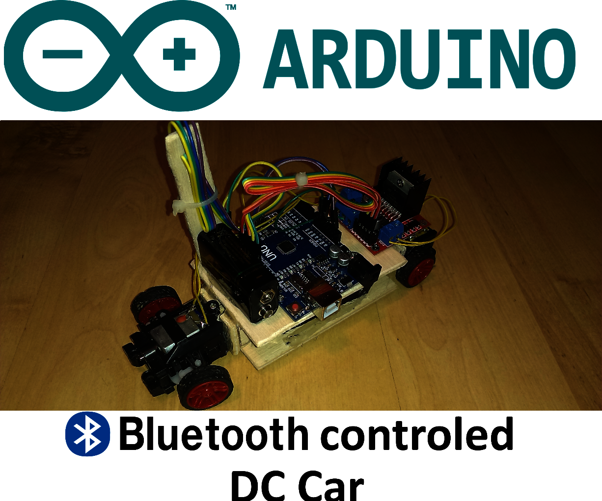 Arduino Bluetooth Controled RC Car