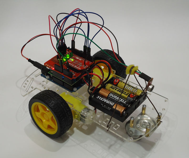 2WD Voice Controlled Robot With Arduino and BitVoicer Server