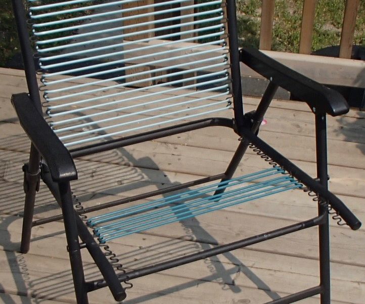 Easy Lawn Chair Webbing Repair - With Oven!