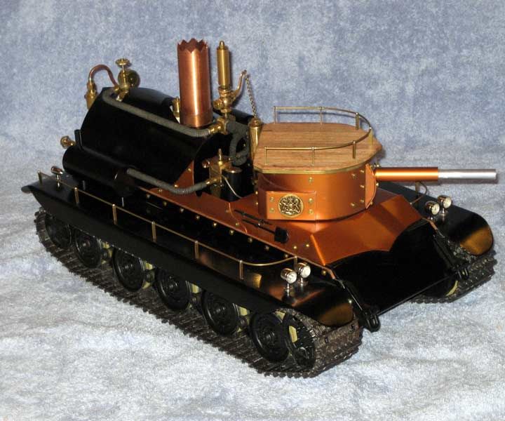 R/C Steam Turret Tank