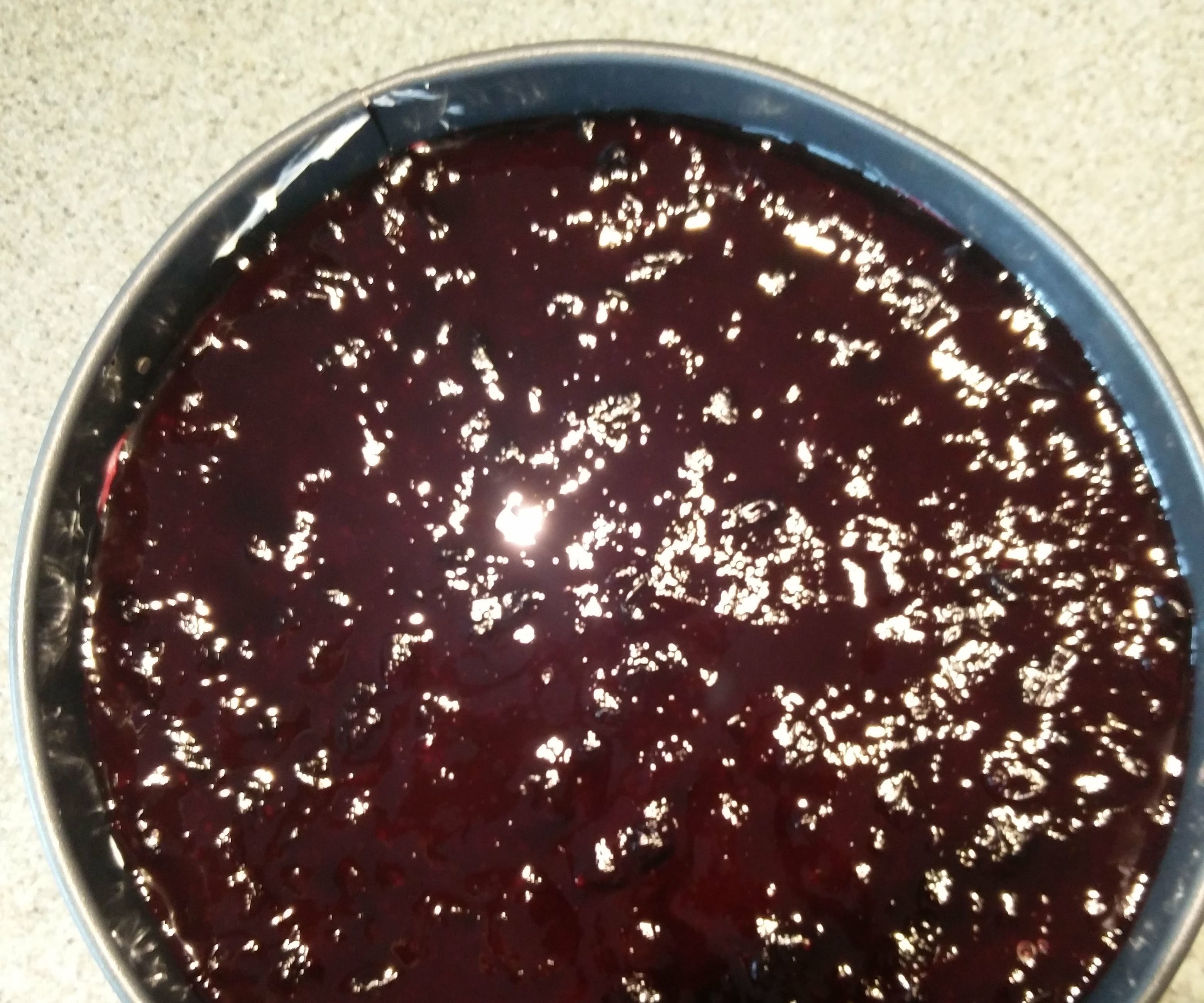 Haskap Berry Cheesecake