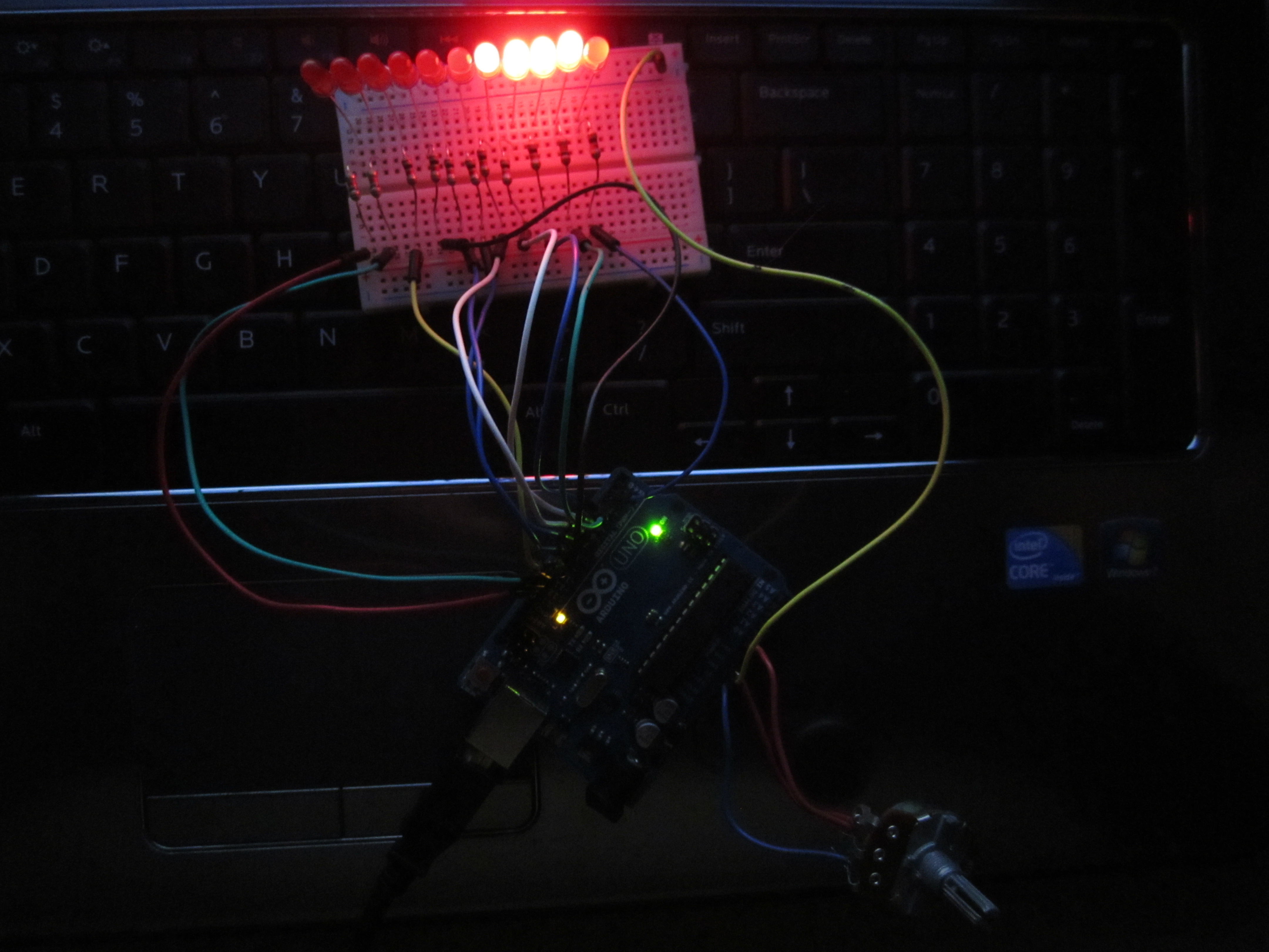 Arduino Cylon Scanning Eye