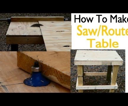 How to Build a Saw/Router Table