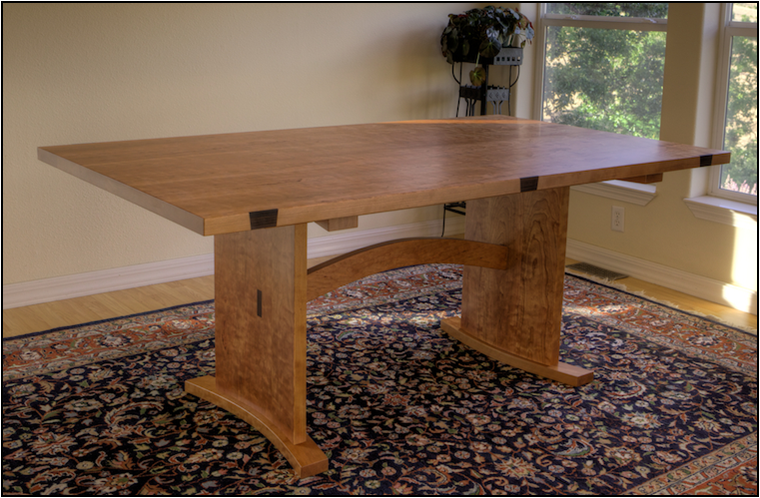 Dining Table With Side Extensions