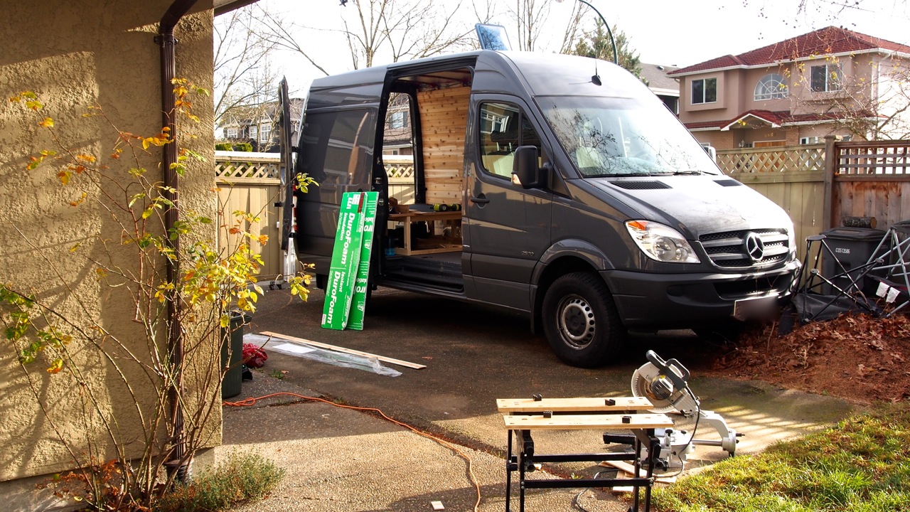 Storage Platform for the Back of Your Camper Van