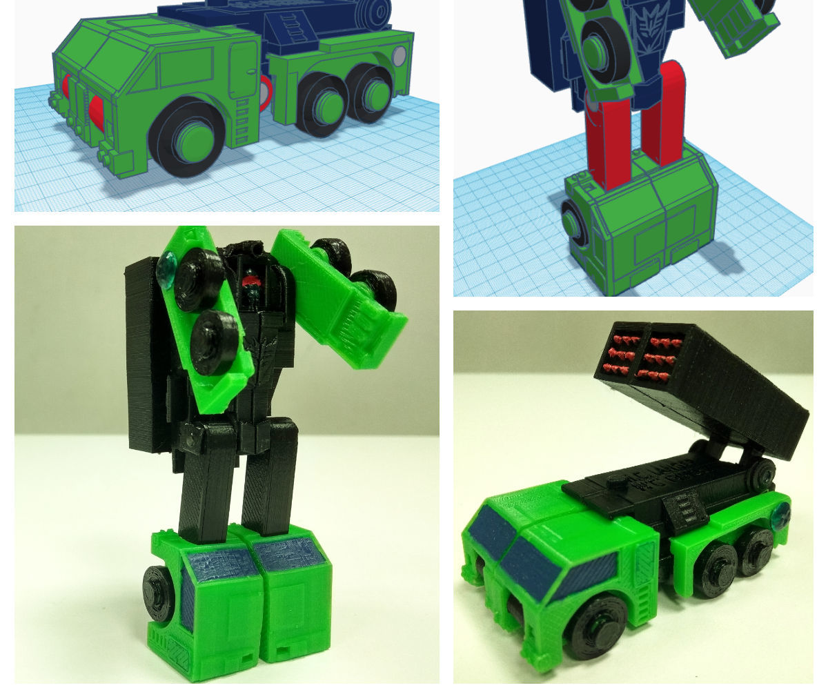 Creating a Transformer With Tinkercad